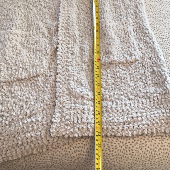 1 LEFT! Blush Popcorn Open Front Cardigan - Picture 7 of 8